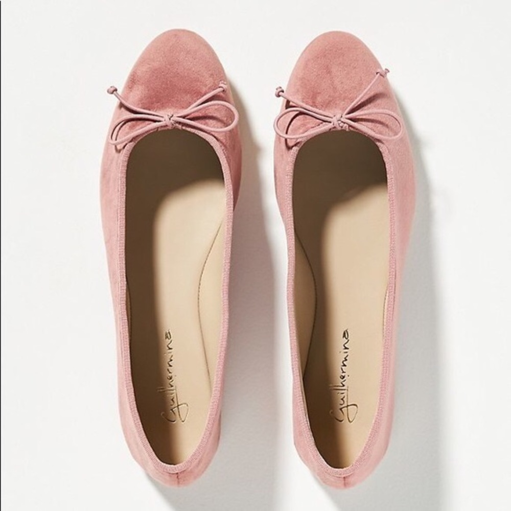 Guilhermina Velvet Ballet Flats
